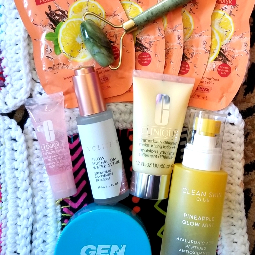 FINAL PRICE DROP Set of 7 premium facial care products,  NWOT, unused